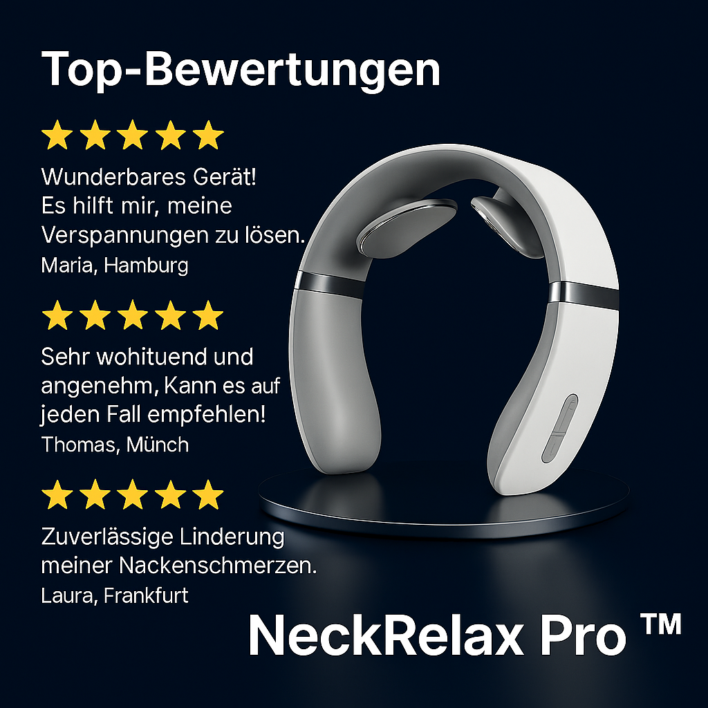 NeckRelax Pro™ – Ihre Lösung gegen Nackenschmerzen
